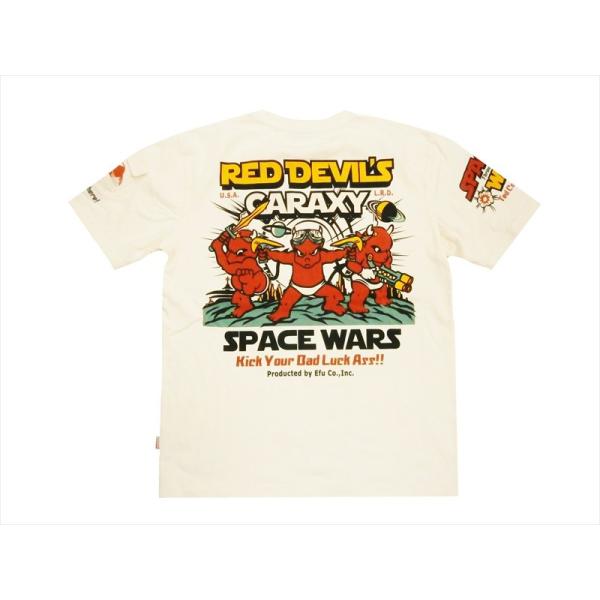 テッドマン TEDMAN/エフ商会 半袖Tシャツ TDSS-499 &quot;レッドデビルズ ギャラクシー&quot;...