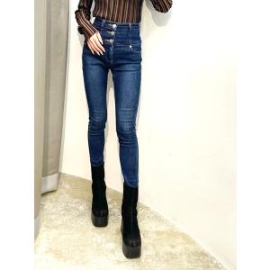 Emoda エモダ デニム 細い ハイウエスト パンツ スキニー スキニーパンツ Elder Fix H W Denim Bot Emoda 6 Rodeo Bros 2nd 通販 Yahoo ショッピング