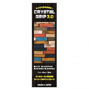 サーフィン用ワックスシート ロングボード用 CRYSTAL GRIP 3.0 BLACK