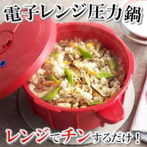 マイヤージャパン 電子レンジ圧力鍋 2.3L イタリアンレッド