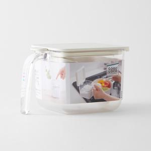 マーナ MARNA 調味料ポットワイド 600ml K775