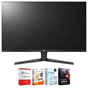 LG 32GK650F-B 32-inch Class QHD Gaming Monitor with FreeSync 31.5-inch Diagonal Bundle with Elite Suite 18 Standard Editing Software Bundle