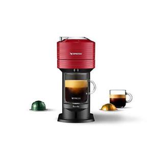 Nespresso Vertuo Next Coffee and Espresso Machine NEW by Breville, Cherry, Compact, Single Serve, One Touch to Brew, Coffee Maker and Espres