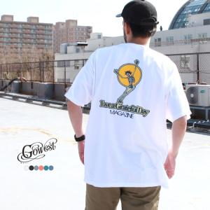 GOWEST ゴーウエスト go west トップス Tシャツ GRATEFUL DAY T-SHIRT（MAGAZINE）｜brownfloor