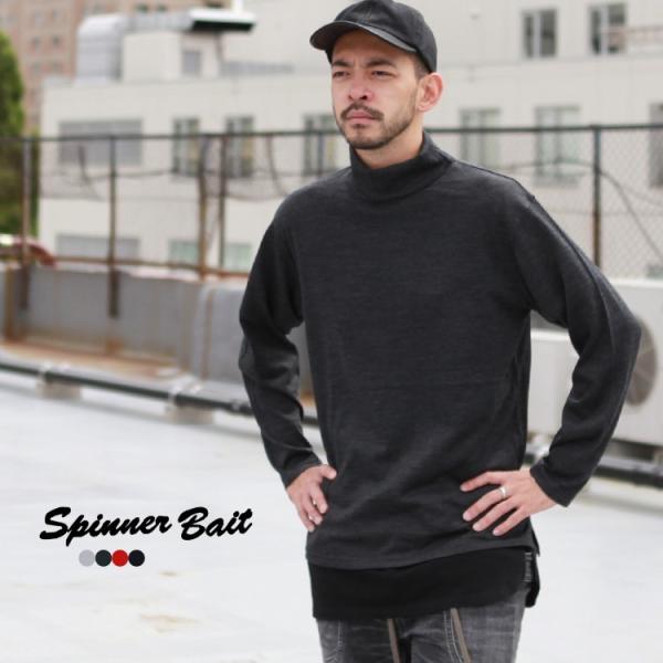 スピナーベイト Spinner Bait トップス タートルネック L/SL TEE マウントブレス...