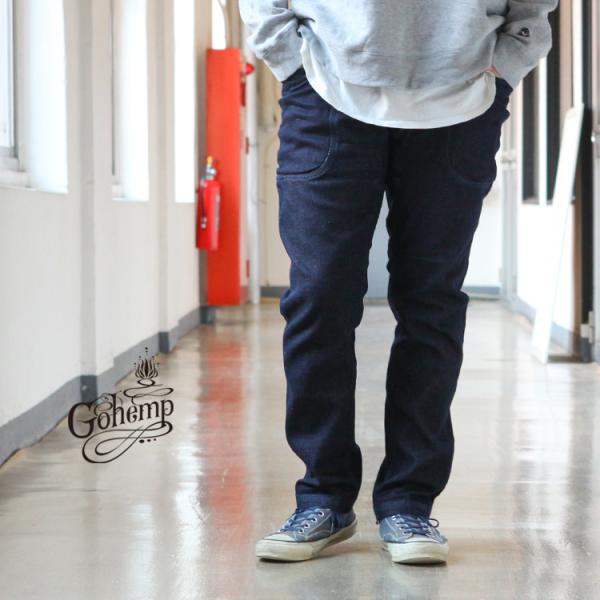 ゴーヘンプ GO HEMP gohemp ボトムス パンツ デニム VENDOR TAPERED S...