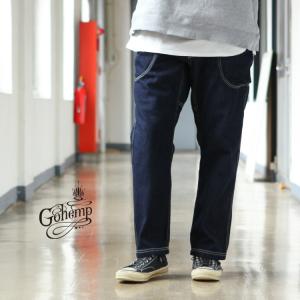 ゴーヘンプ GO HEMP gohemp ボトムス パンツ デニム VENDOR ANKLE EASY PANTS / HEMP DENIM fabric 2024SS｜brownfloor