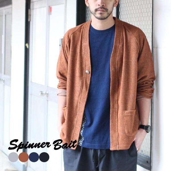 スピナーベイト Spinner Bait  コンチョ1Bカーディガン イズミールコットンパイル