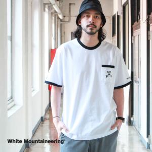ホワイトマウンテニアリング White Mountaineering Tシャツ WM POCKET RINGER T-SHIRT/DISNEY｜brownfloor