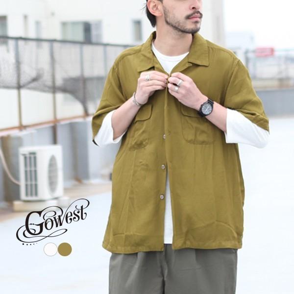 GOWEST ゴーウエスト OUT OF BORDER S/SL SHIRTS