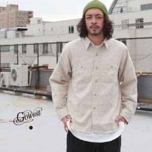 GOWEST ゴーウエスト go west トップス シャツ BASIC WORK SHIRTS / PLAIN NAL｜brownfloor