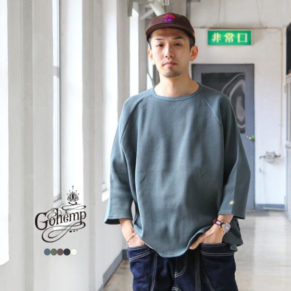 ゴーヘンプ GO HEMP gohemp トップス WIDE BASEBALL TEE / MINI...