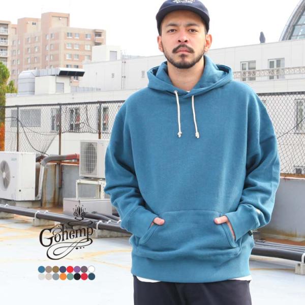 ゴーヘンプ GO HEMP gohemp トップス パーカー HEMP SET IN HOODY /...