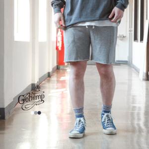 rulezpeeps（ルールズピープス） INDIGO裏毛パンツ : BROWN FLOOR