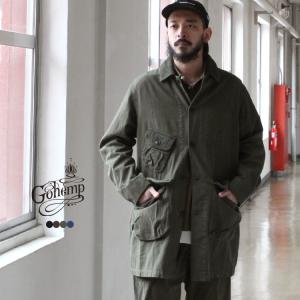 ゴーヘンプ GO HEMP gohemp アウター コート TRANSFER COAT / HEMP CANVAS & HEMP CORDUROY｜brownfloor