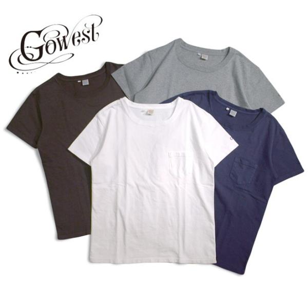 GOWEST ゴーウエスト LOOSE S/SL TEE W/Pocket