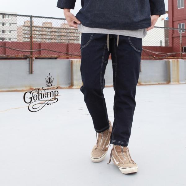 ゴーヘンプ GO HEMP gohemp ボトムス パンツ デニム VENDOR ANKLE CUT...
