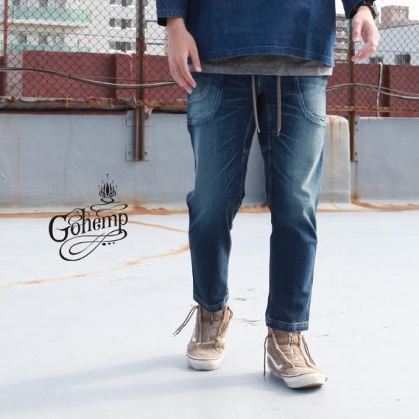 ゴーヘンプ GO HEMP gohemp ボトムス パンツ デニム VENDOR ANKLE CUT...