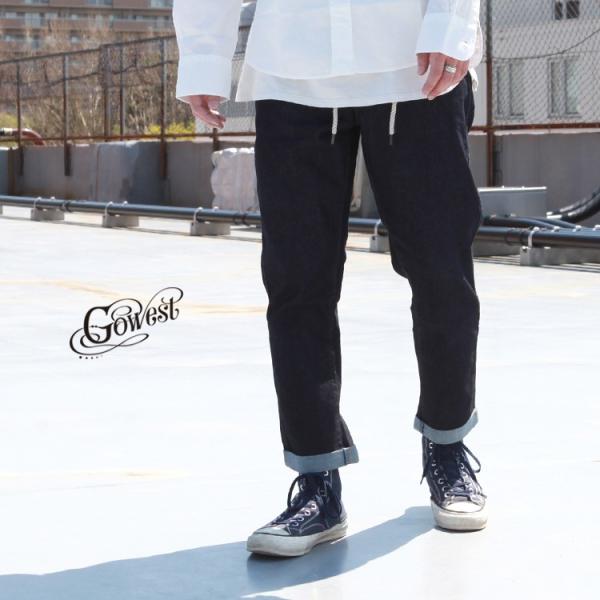 GOWEST ゴーウエスト go west デニム ボトムス パンツ HARVESTER PANTS...