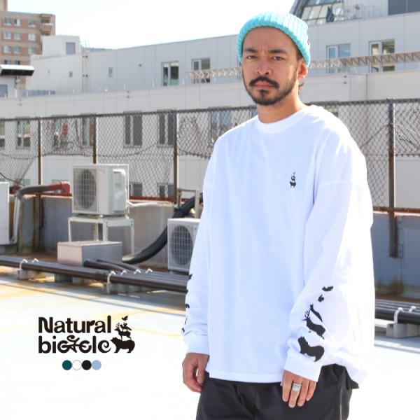 ナチュラルバイシクル Naturalbicycle トップス ロンT  ビッグT EZO BAND ...