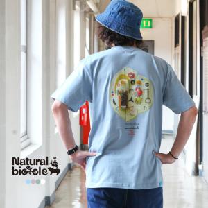 ナチュラルバイシクル Naturalbicycle トップス Tシャツ 20周年記念シゲチャンランドコラボ UPCYCLE T 2023SS｜brownfloor