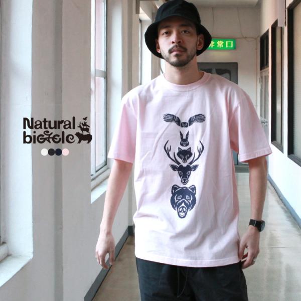 ナチュラルバイシクル Naturalbicycle トップス Tシャツ EZO BAND Totem...