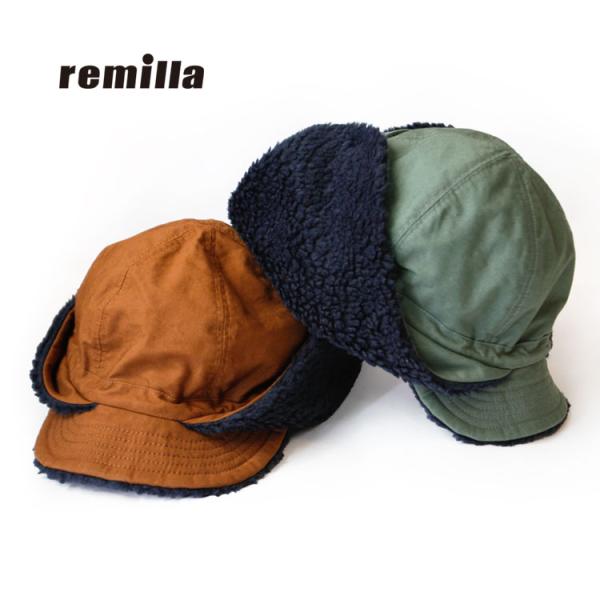 レミーラ remilla 帽子 ボア帽 2026SS