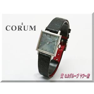 CORUM（コルム） タンクウオッチ スクエア 15158 腕時計 SS