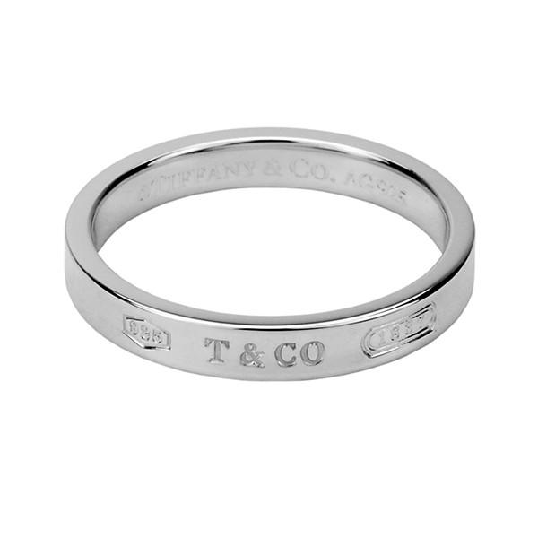 並行輸入 ティファニー リング 1837 ナローリング natrrow ring 4mm幅 0 0 ...