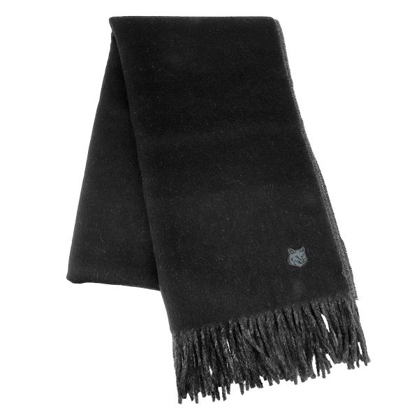 並行輸入 メゾン キツネ マフラー ストール MAISON KITSUNE フォックスヘッド LM0...