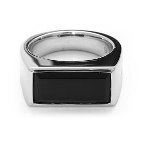 TOM WOOD トムウッド リング　マット #14号　オニキス　sv925 TOM WOOD トムウッド リング マット #14号 オニキス sv925 TOM