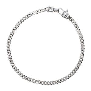 TOM WOOD ブレスレット B13029CBM01 S925 curb bracelet (Tom