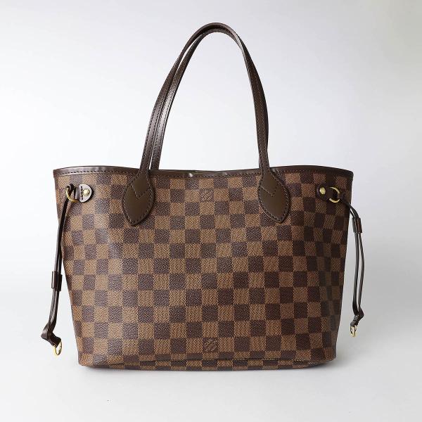 並行輸入 ルイヴィトン トートバッグ Louis Vuitton ダミエ・エベヌ ネヴァーフル PM...
