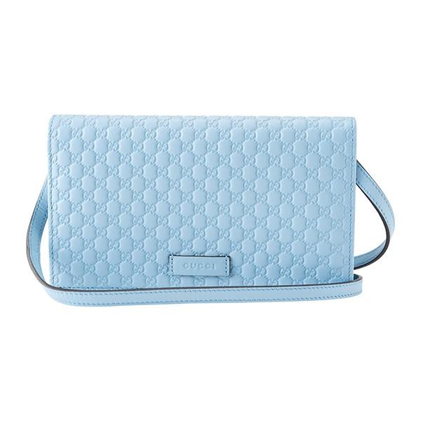 並行輸入 グッチ クラッチ・セカンドバッグ ライトブルー 水色 GUCCI 466507 BMJ1G...