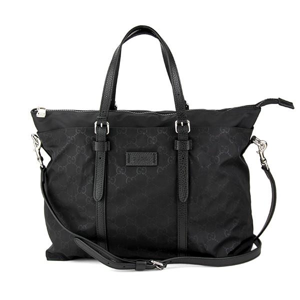 並行輸入 グッチ トートバッグ GUCCI ナイロングッチシマ 510332 K28AN 1000レ...