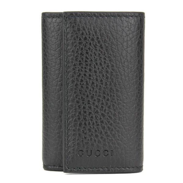 並行輸入 グッチ キーケース アウトレット ダラーカーフ 150402 CAO0Y 1000 ブラッ...