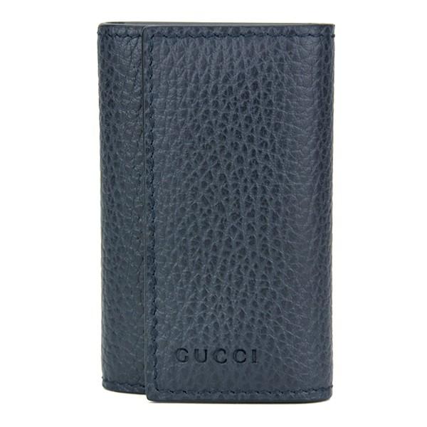 並行輸入 グッチ キーケース アウトレット ダラーカーフ 150402 CAO0Y 4009 ネイビ...