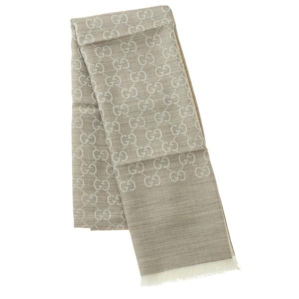 並行輸入 グッチ マフラー・ストール ショール 165903 3G646 9500 ベージュ系 爆買