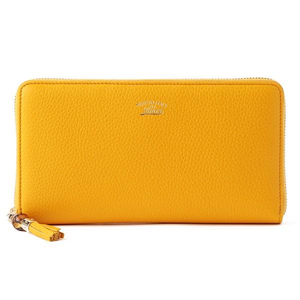 並行輸入 グッチ 長財布(ラウンドファスナー) アウトレット バンブータッセル 232977 A7M...