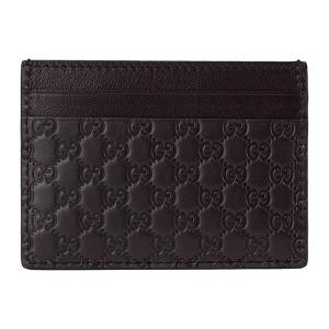 GUCCI 並行輸入 グッチ カードケース マイクログッチシマ 544474
