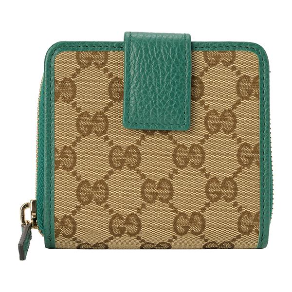 並行輸入 グッチ 2つ折り財布 GUCCI GGキャンバス 346056 KY9LG 9775ユニセ...