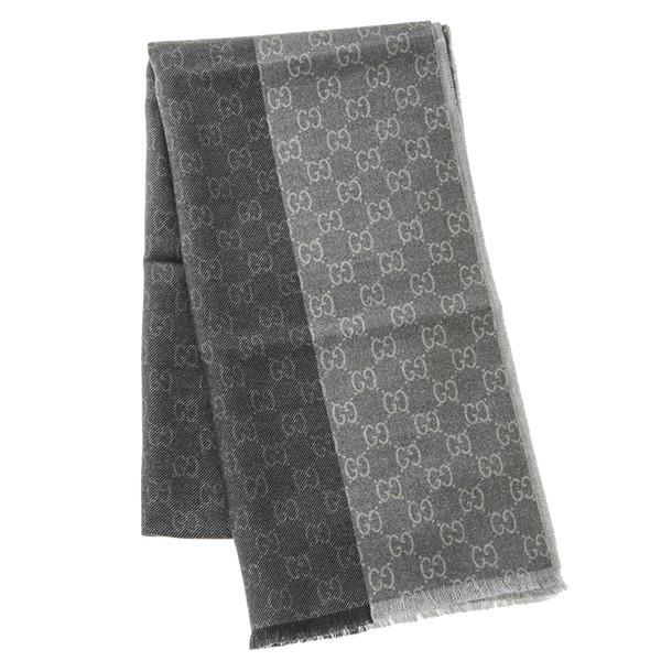 並行輸入 グッチ マフラー・ストール グレー系 GUCCI 387570 4G200 1463 爆買