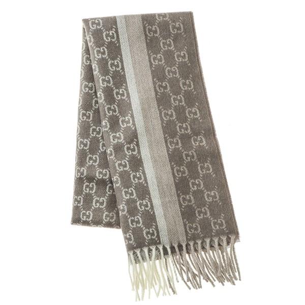 並行輸入 グッチ マフラー・ストール ウールマフラー 391530 4G944 2779 ブラウン系...