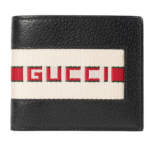 並行輸入 グッチ 2つ折り財布 GUCCI グッチストライプ 408827 CWGRN 1094メン...
