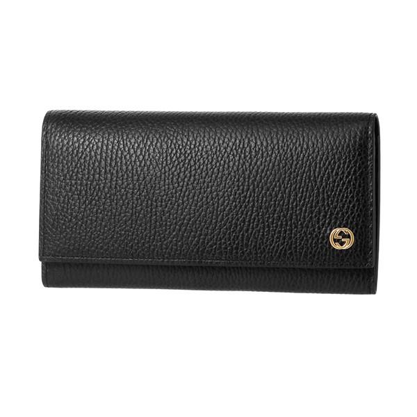 並行輸入 グッチ 長財布 ブラック 黒 GUCCI 449279 CAO0G 1000 爆買