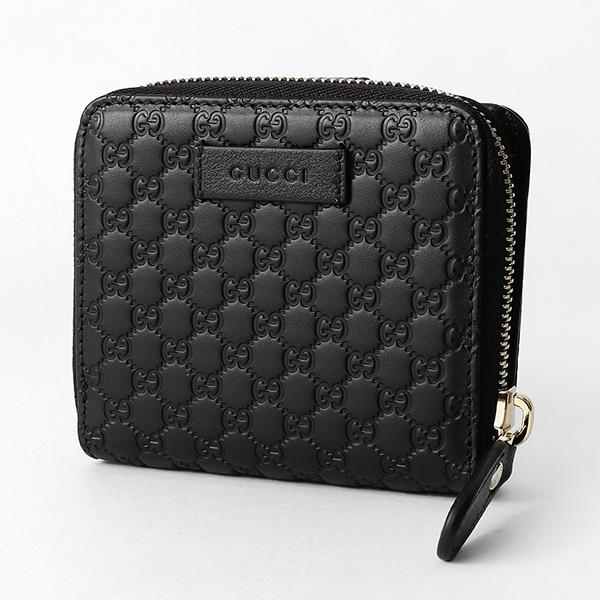 並行輸入 グッチ 2つ折り財布 GUCCI マイクロ グッチ シマ 449395 BMJ1G 100...