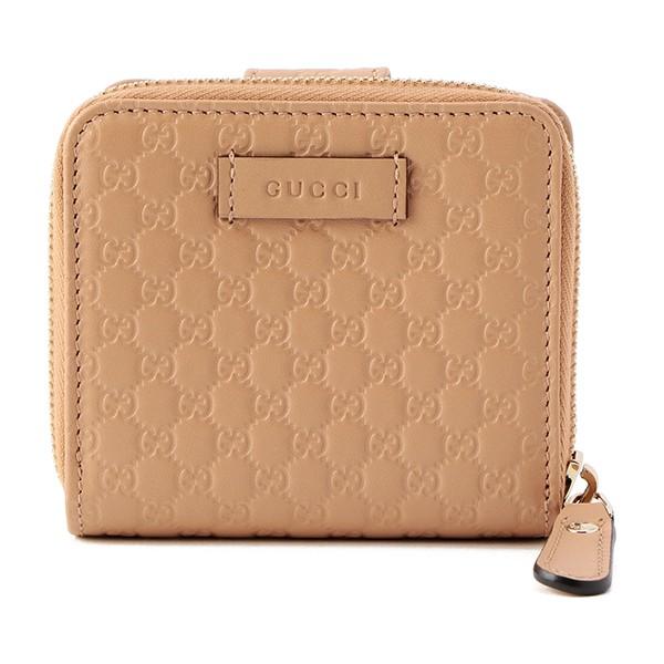並行輸入 グッチ 2つ折り財布 ベージュ GUCCI 449395 BMJ1G 2754 爆買