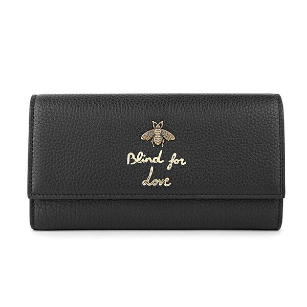 並行輸入 グッチ 長財布 ブラック 黒 GUCCI 454070 A7M0T 1000 爆買