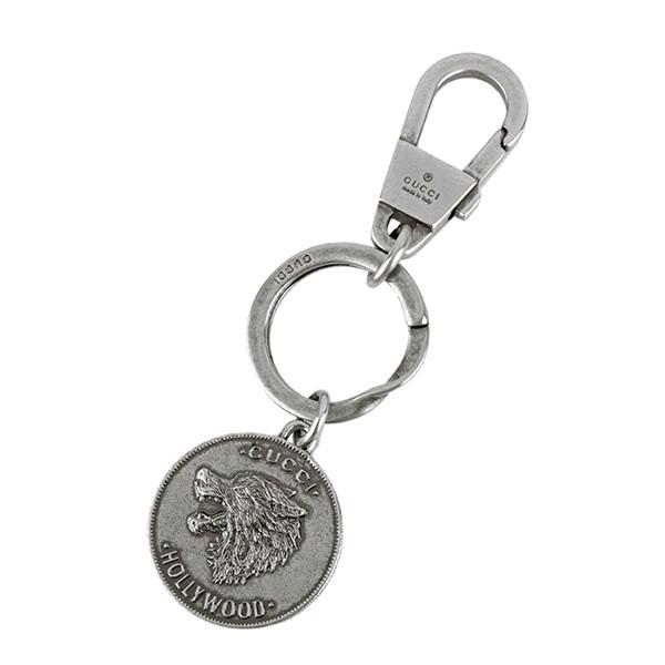 並行輸入 グッチ キーホルダー アウトレット ペニーワース 495417 J160N 8111 シル...