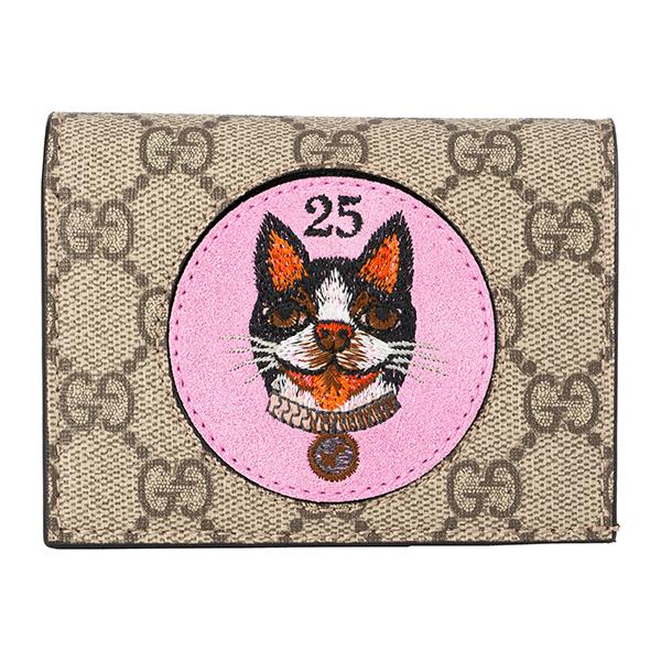 並行輸入 グッチ 2つ折り財布 ベージュ系 GUCCI 506277 9F27G 9752 爆買